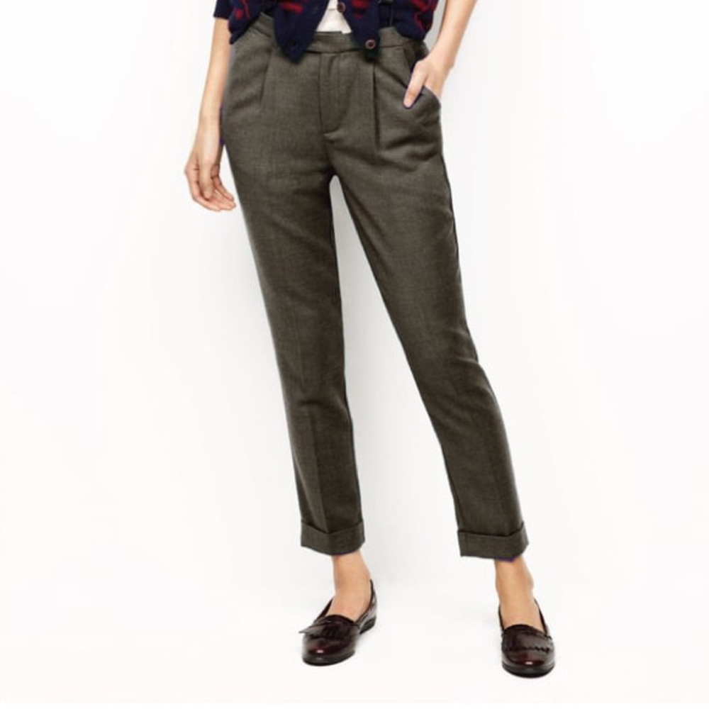 Madewell “Buckley” wool trousers